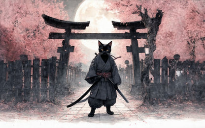 Cat Samurai Kalender 2026 nicht personalisierbar