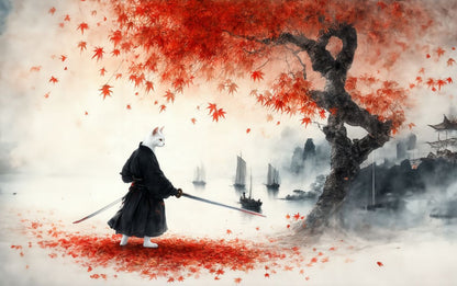 Cat Samurai Kalender 2026 nicht personalisierbar